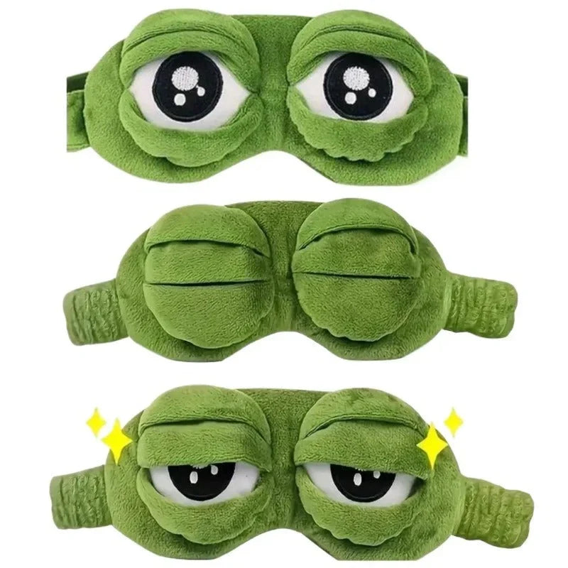 The Funny Frog 3D Sleep Mask