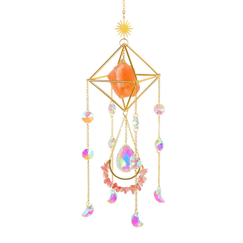 Colorful Gravel Decorative Pendant