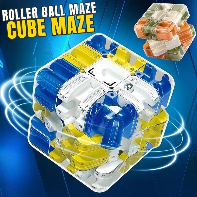 Challenging 3D Puzzle Cube - Dotisk