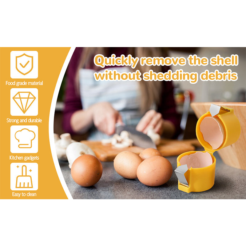 Compact Egg White Yolk Divider Tool with Ergonomic Grip for Baking and Cooking Kitchen Gadget