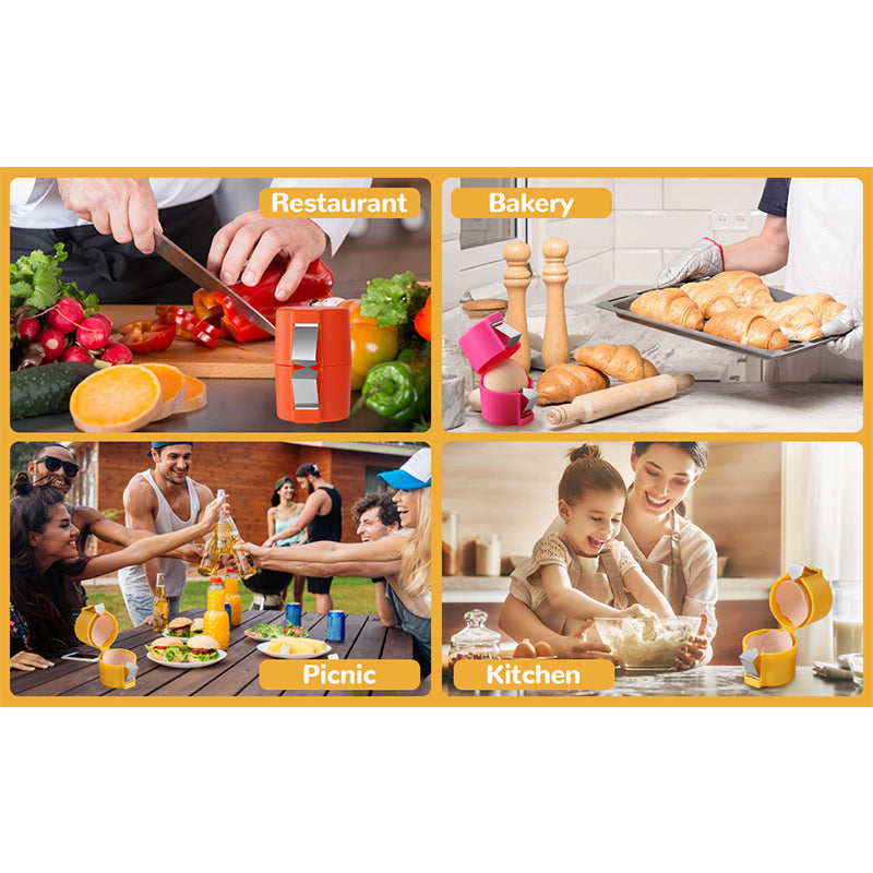 Compact Egg White Yolk Divider Tool with Ergonomic Grip for Baking and Cooking Kitchen Gadget