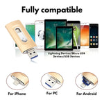 High Speed 3 in 1 Flash Drive