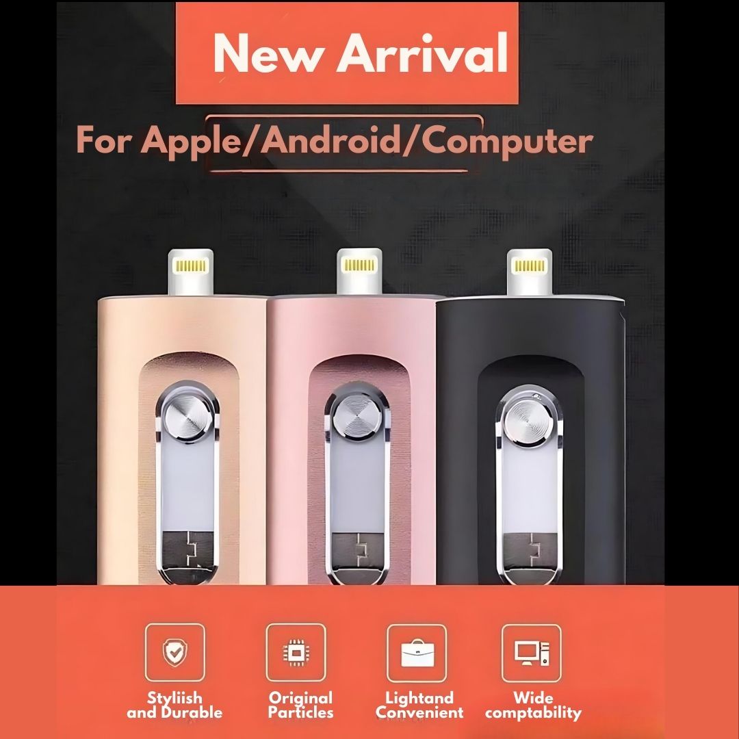 High Speed 3 in 1 Flash Drive