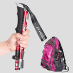 Lightweight Collapsible Hiking Sticks for Outdoor Trekking