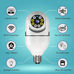HD WiFi Security Light Bulb Camera