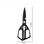 Premium 7-in-1 Stainless Steel Kitchen Scissors