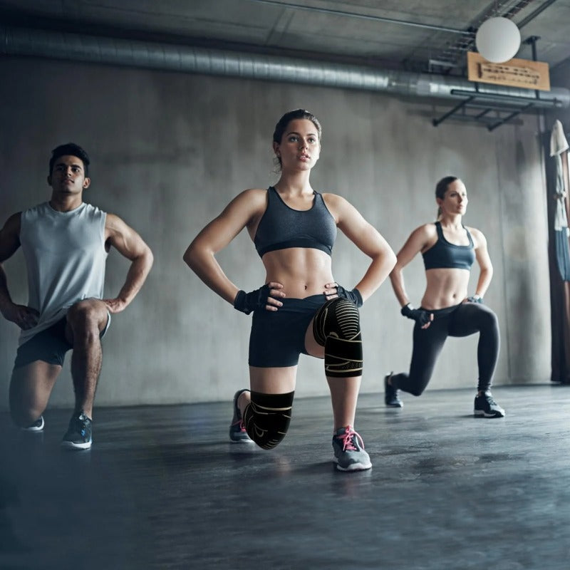 Breathable Knee Compression Wrap Sleeve