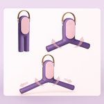 Portable Clothes Dryer | Quick Drying & Lightweight Foldable Design for Travel
