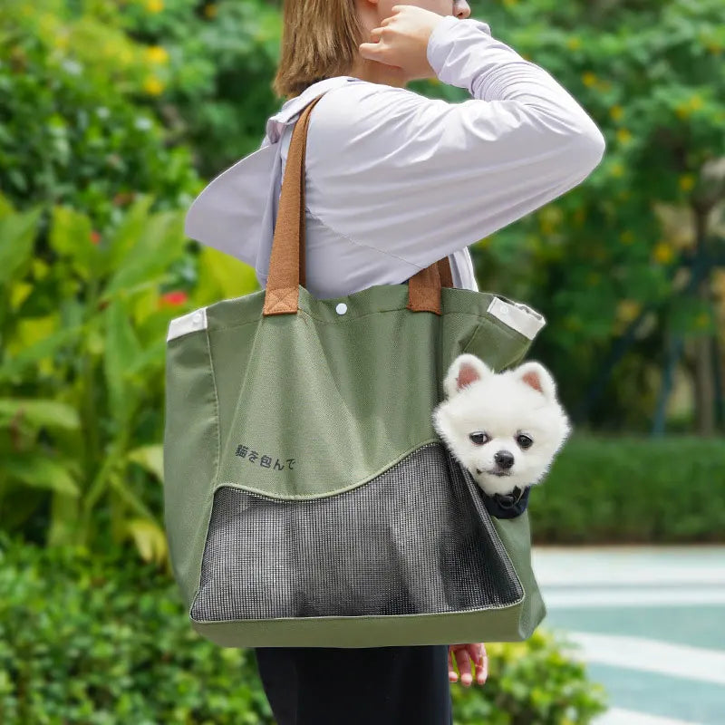 Head-Out Cat Carrier Tote