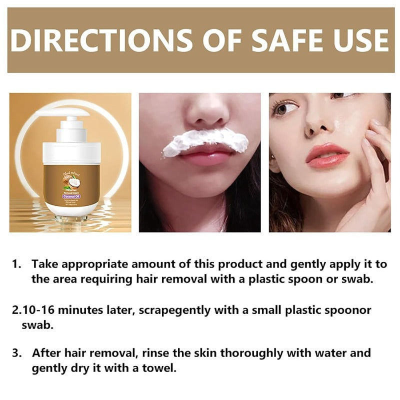 Softening Hair Remover Cream for Face & Body