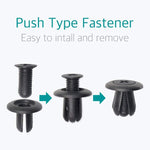Easy Fit Car Push Pin Fasteners