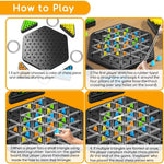 Fun Brain Teaser Board Game for Kids and Adults