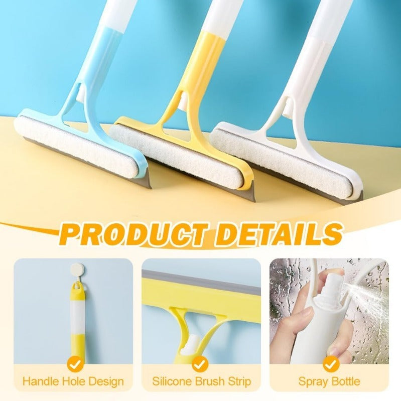 Effective 3-in-1 Glass Cleaning Spray Tool
