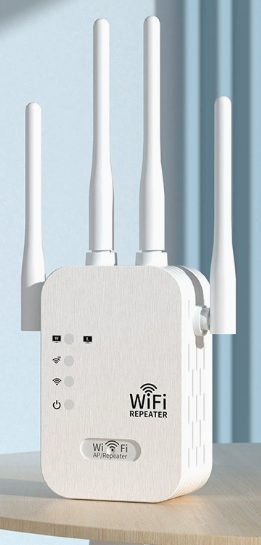 Wireless Internet Extender | Long-Range Outdoor WiFi Range Extender | Weather-Resistant Signal Booster for Home & Garden