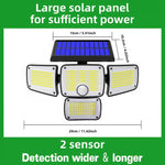 Improved Broad View Outdoor Motion Light