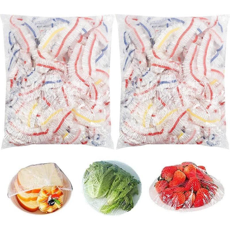 Fresh Food Storage Bags – Stretchable Plastic Bowl Wraps - Dotisk