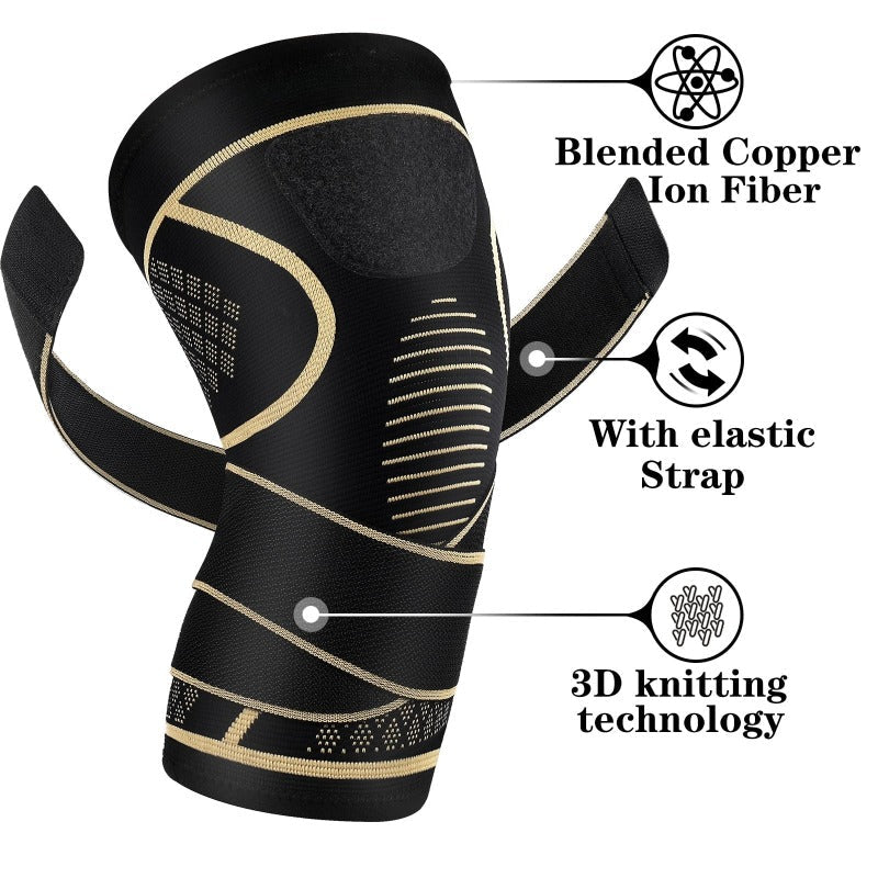 Breathable Knee Compression Wrap Sleeve