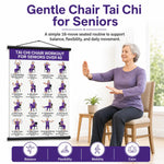 16-Move Seated Tai Chi Exercise Chart for Seniors