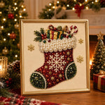 Santa Christmas DIY Pearl Diamond Painting Art Kit