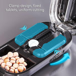 Compact Medication Cutter with Easy Adjust