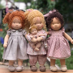 Artisan Wooden Educational Doll for Kids