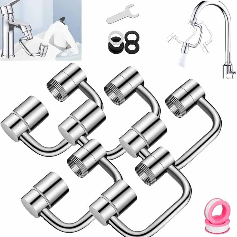 Flexible 360° Rotating Kitchen Faucet Extender