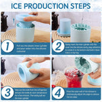 Collapsible Silicone Ice Tray & Container
