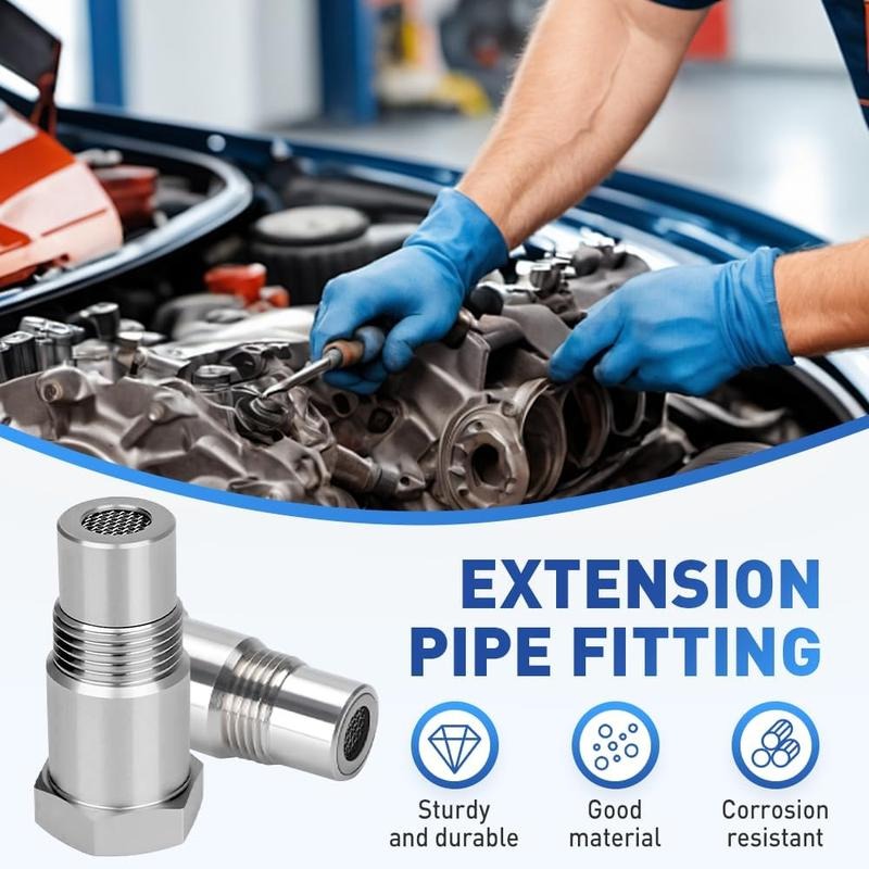 Durable Steel O2 Sensor Adapter