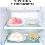Fresh Food Storage Bags – Stretchable Plastic Bowl Wraps