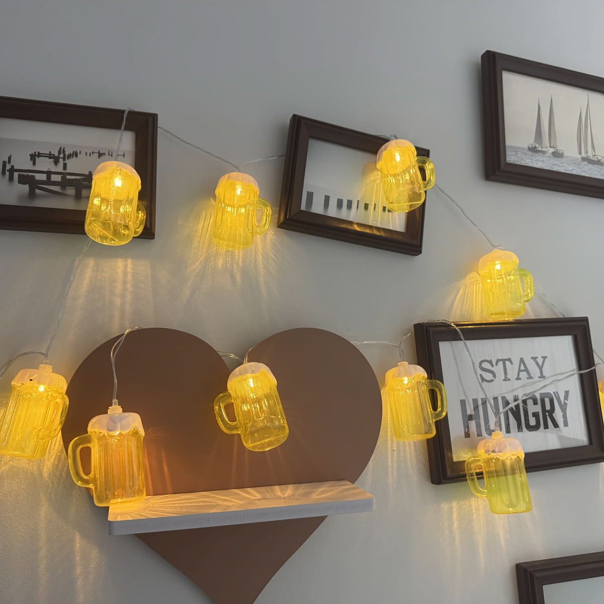 BREWGLOW – Beer Mug LED Top for Festive Ambient Lighting