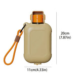 2-in-1 Leak-Resistant Folding Pet Travel Bottle & Bowl