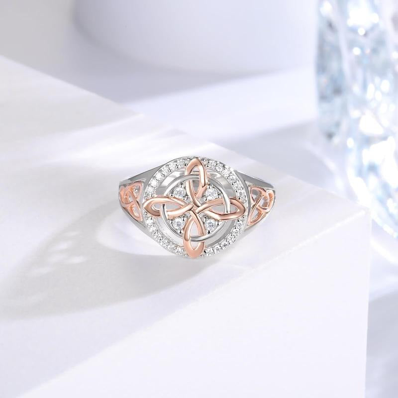 Mystic Twist Sterling Silver Ring