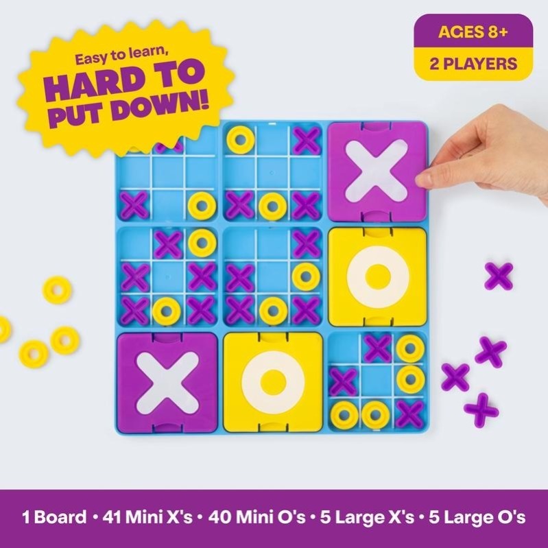 Classic 3D Tic Tac Toe Board Game