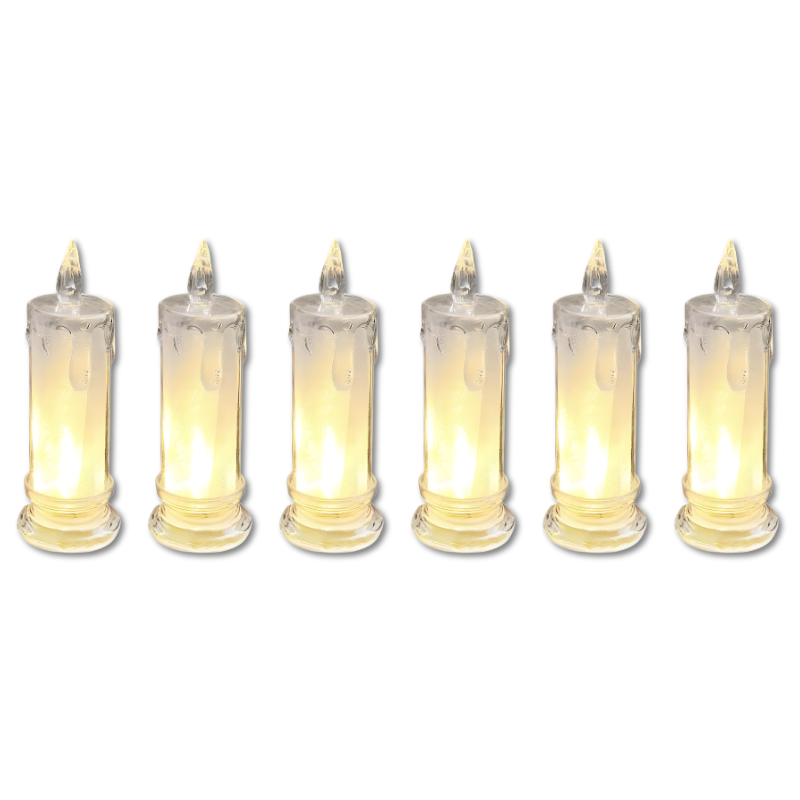 Shiny String Candles