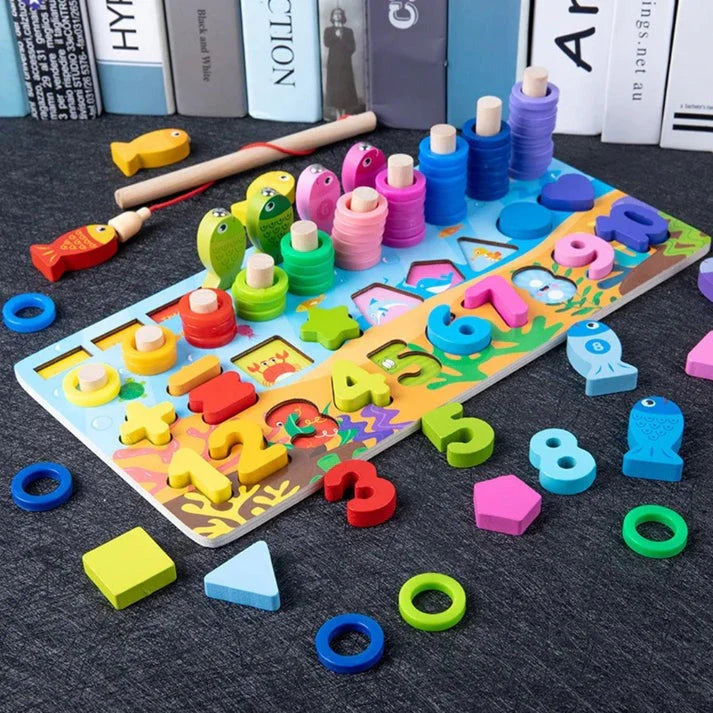 Wooden Montessori Learning Toy for Kids