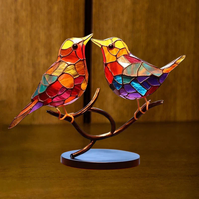 Birds on Branches Ornaments