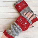 Cozy Kitty Winter Gloves