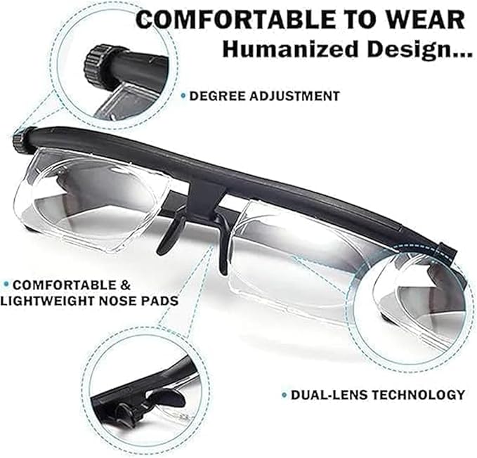 Versatile Adjustable Reading Glasses for Men Women