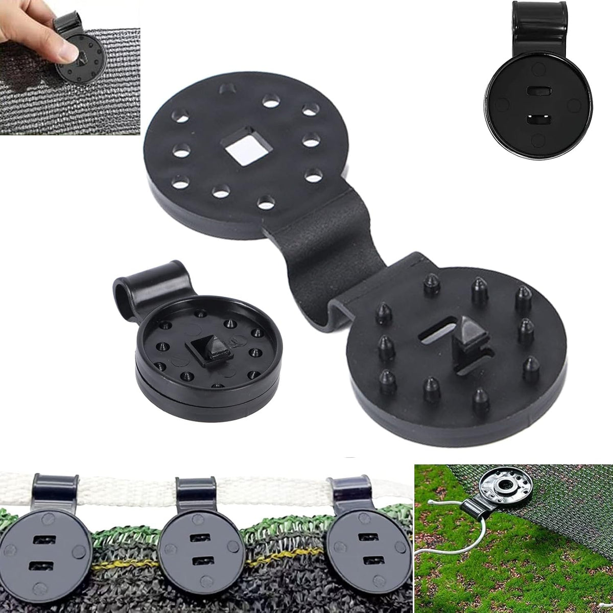 Durable Stormproof Tarp Fasteners