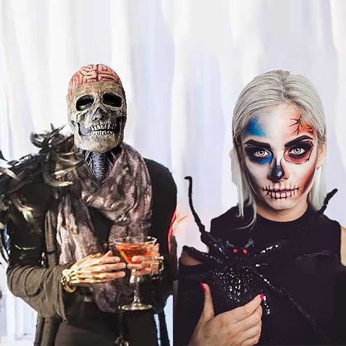 Spooky Halloween Mask for Horror Parties & Costume