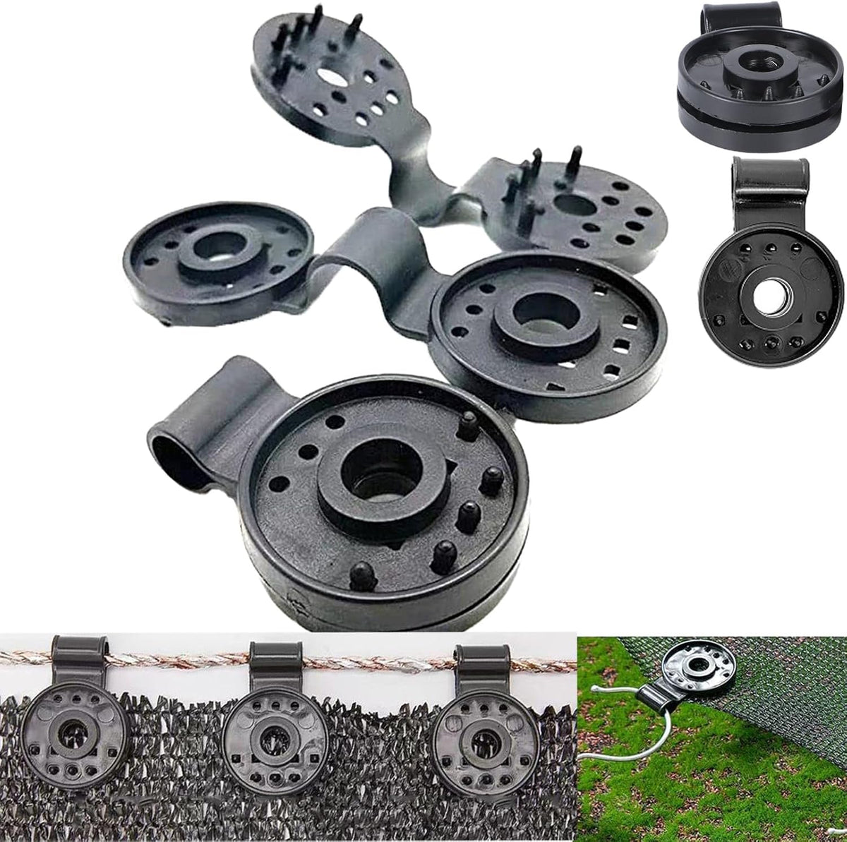 Durable Stormproof Tarp Fasteners