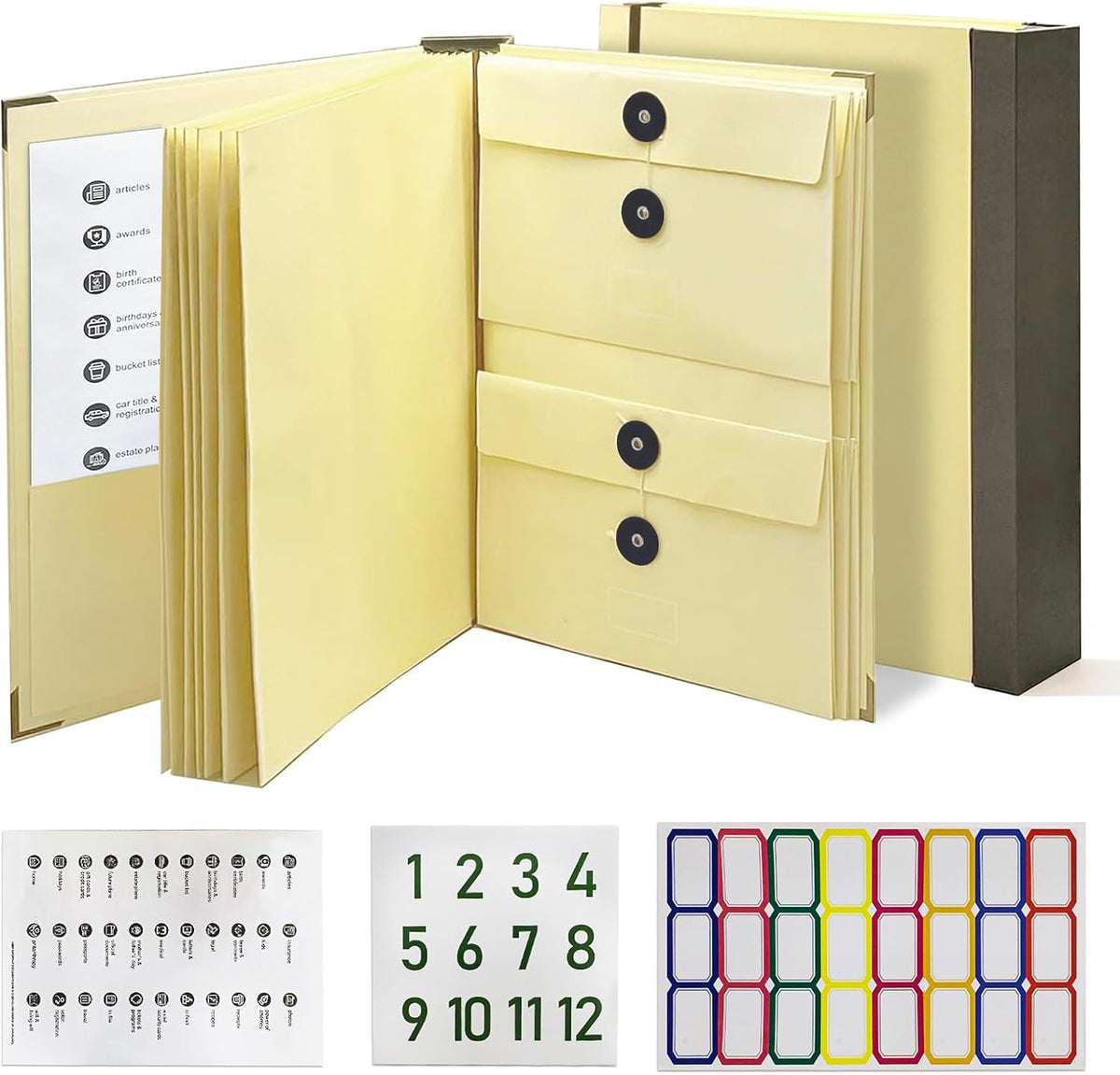 Compact File Storage Folder