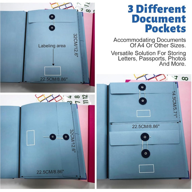 Compact File Storage Folder