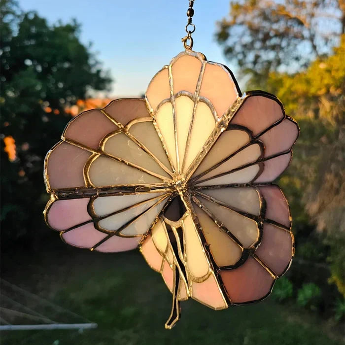 Colorful Glass Rotating Decoration