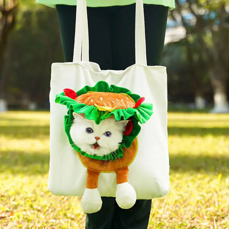 Head-Out Cat Carrier Tote
