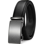 Adjustable Genuine Leather Ratchet Belt