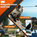 Powerful Portable Zoom Monocular Telescope