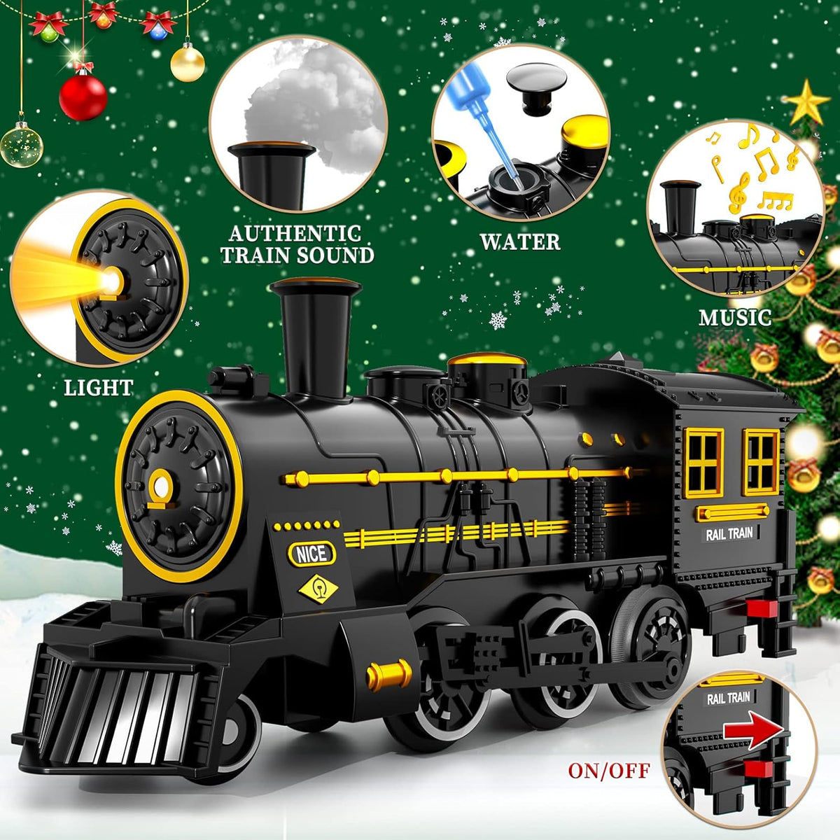 Fun Electric Toy Train Set for Children