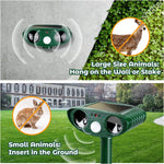 Outdoor Solar Pest Repeller with Ultrasonic Technology