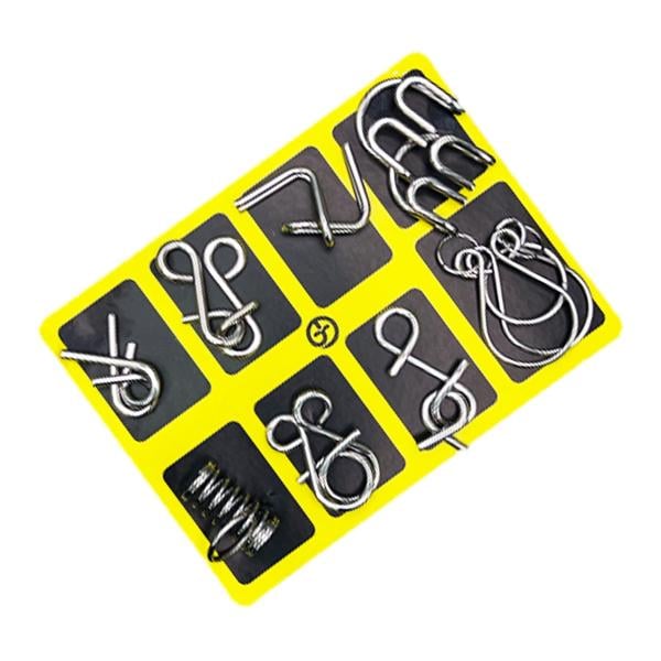 Challenging Metal Logic Puzzle Brain Teaser Toy
